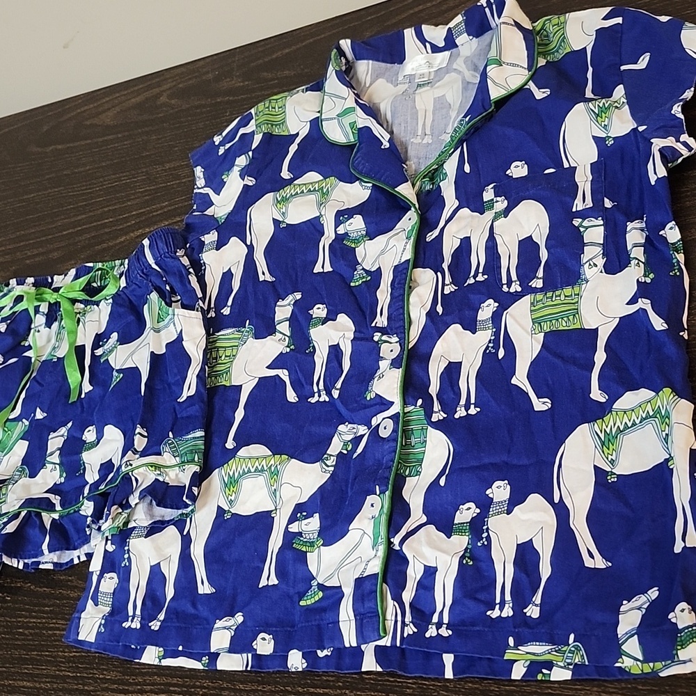 Jayes Studio Camels pajama Shorts set XS
